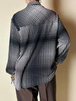 Camicia Missoni vintage in caldo cotone fantasia optical