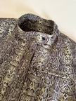 Ensemble Yvan & Marzia in tessuto stretch fantasia pitone