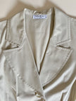 Chemisier Yves Saint Laurent in cotone beige