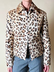 Giacca in cavallino leopardato “Iceberg”
