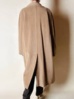 Vintage-Mantel von Marina Basic aus Kamelhaar-Woll-Kaschmir-Mix