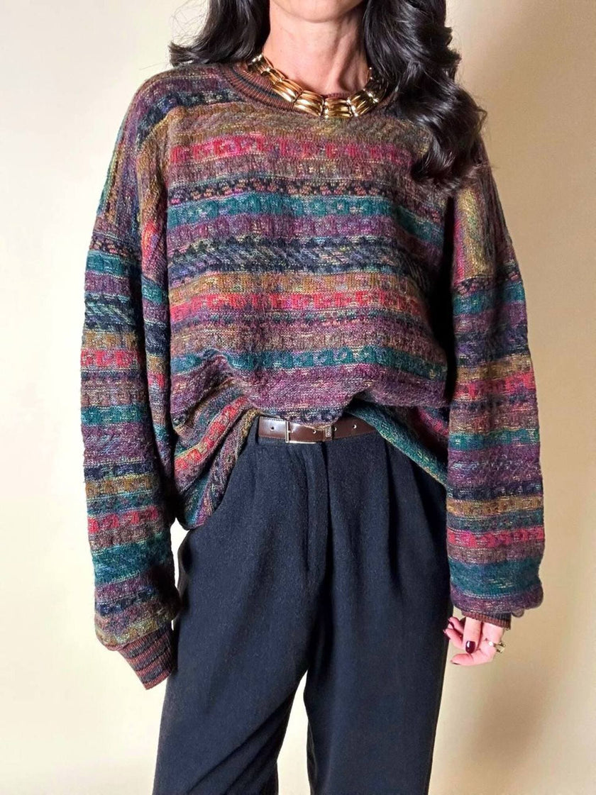 Pullover Missoni Sport a righe multicolor