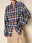 Camicia in caldo cotone fantasia tartan “Yves Saint Laurent”