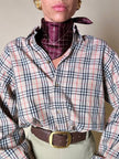 Camicia in cotone fantasia tartan “Burberrys”
