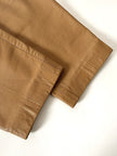 Vintage high-waisted tan leather trousers by Modissa