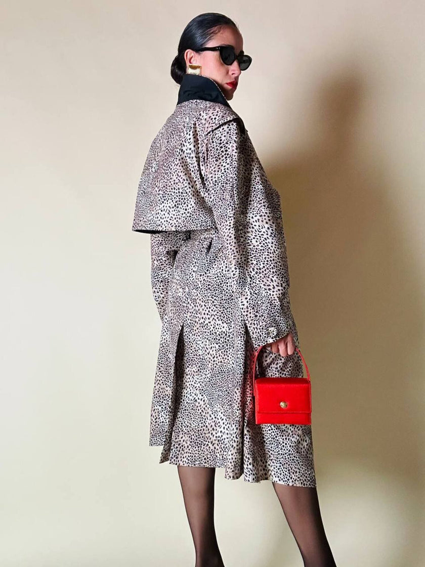 Mini bag in raso rosso “Versace Profumi”