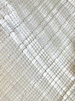 Top a fascia elaticizzato in raso goffrato bianco