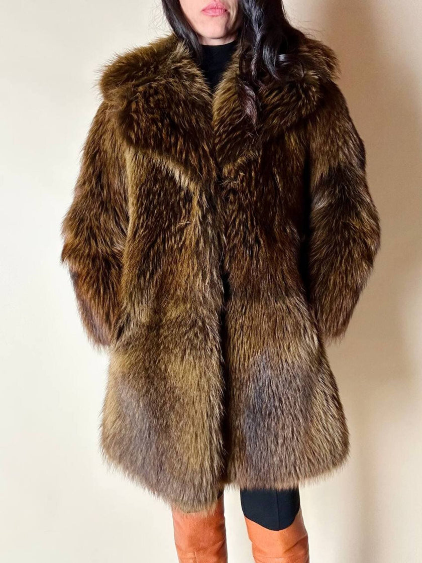 Vintage Murmasky fur in golden-brown, Viscardi Torino