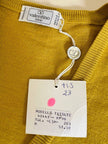 Pullover con scollo a V Valentino Garavani in lana zafferano