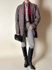 Gilet Yves Saint Laurent Tricot in lana Borgogna