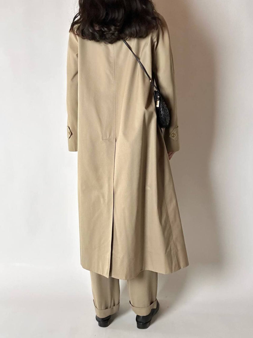Trench vintage Burberry’s in gabardine beige