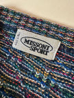 Vintage Missoni Sport Pullover mit mehrfarbigem geometrischen Muster