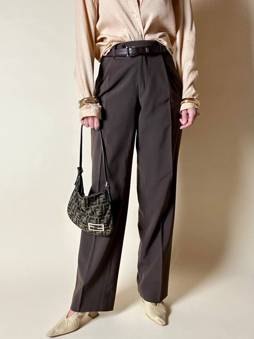 Borsa Fendi vintage in tela zucca