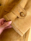 Shearling Oiginal in suede color biscotto