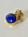 Anello Yves Saint Laurent Arty Ring con cabochon blu effetto Lapislazzuli
