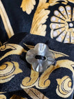 Camicia in misto seta fantasia barocca