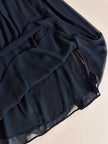 Gonna vintage Yves Saint Laurent in voile nero