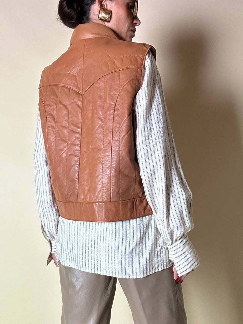 Camisa de sastre en seda Jacquard blanca con rayas grises