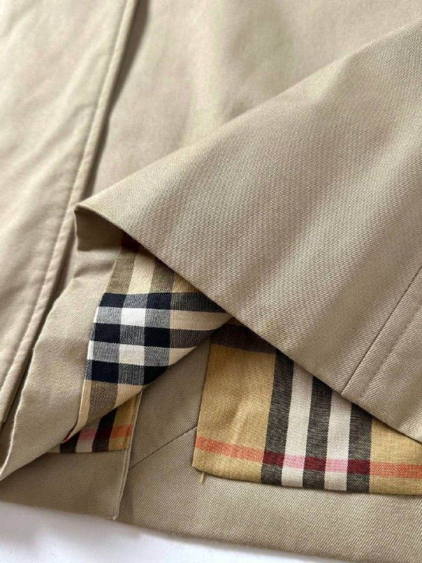 Trench vintage Burberry’s in gabardine beige