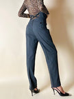 Pantalone a sigaretta con panciotto grigio antracite “D&G”
