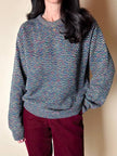 Vintage Missoni Sport Pullover mit mehrfarbigem geometrischen Muster