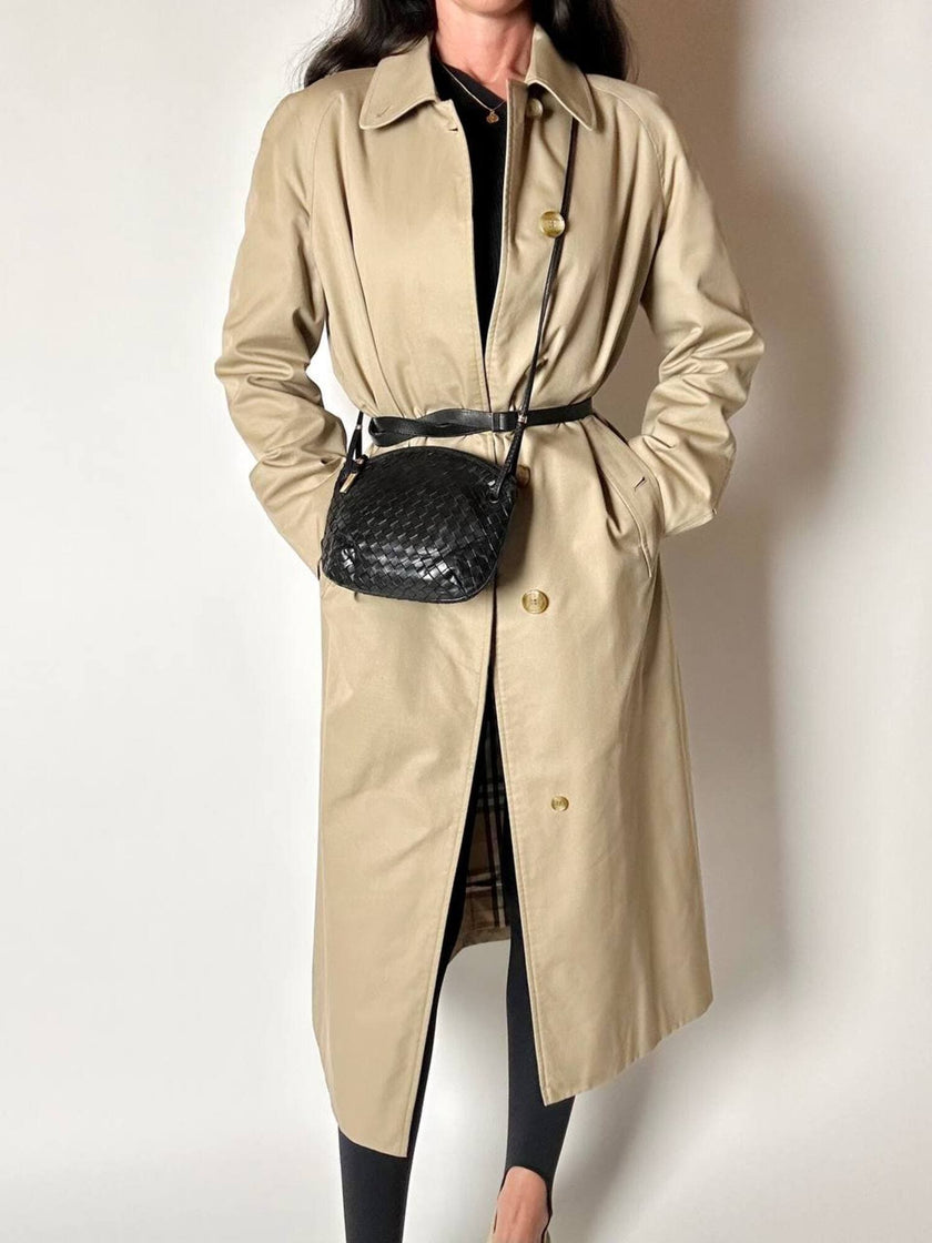 Trench vintage Burberry’s in gabardine beige
