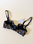 Reggiseno a balconcino fantasia leopardo “Christian Dior”