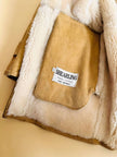 Shearling Oiginal in suede color biscotto