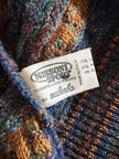 Cardigan Missoni Sport in lana operata a righe orizzontali