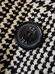 Blazer doppiopetto in lana principe di Galles “Yves Saint Laurent”