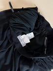 Gonna vintage Yves Saint Laurent in voile nero