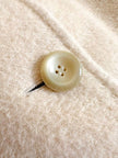 Cappotto sartoriale in lana e alpaca color panna