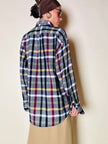 Camicia in caldo cotone fantasia tartan “Yves Saint Laurent”