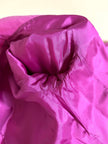Blazer in shantung di seta ciclamino “Yves Saint Laurent”