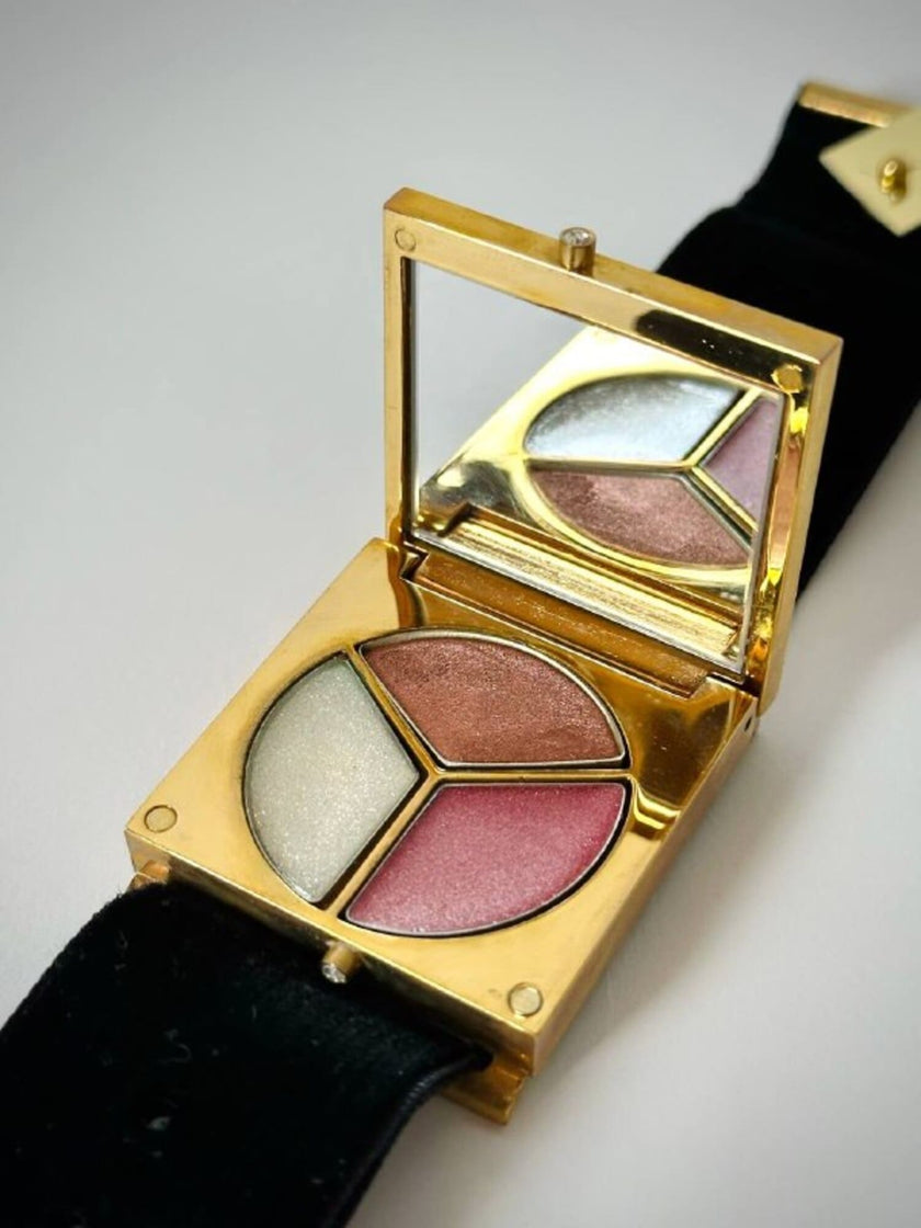Yves Saint Laurent Vintage Fashion Bracelet Make-up Palette con Swarovski