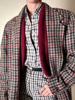 Gilet Yves Saint Laurent Tricot in lana Borgogna