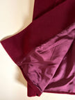 Cappotto Doppiopetto Vintage Arpa in Lana Borgogna – Lanificio G.B. Conte
