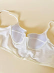Bustier bianco “Malizia” by La Perla