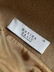 Vintage-Mantel von Marina Basic aus Kamelhaar-Woll-Kaschmir-Mix