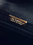 Borsa vintage Guy Laroche Paris in pelle nera