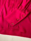 Blusa Yves Saint Laurent Variation in pura seta rossa