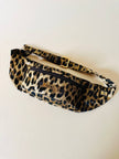 Marsupio in raso leopardato “Moschino”