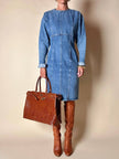 Abito Oaks By Gianfranco Ferré in denim slavato