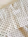 Completo a color panna a pois neri “Ungaro Parallele”