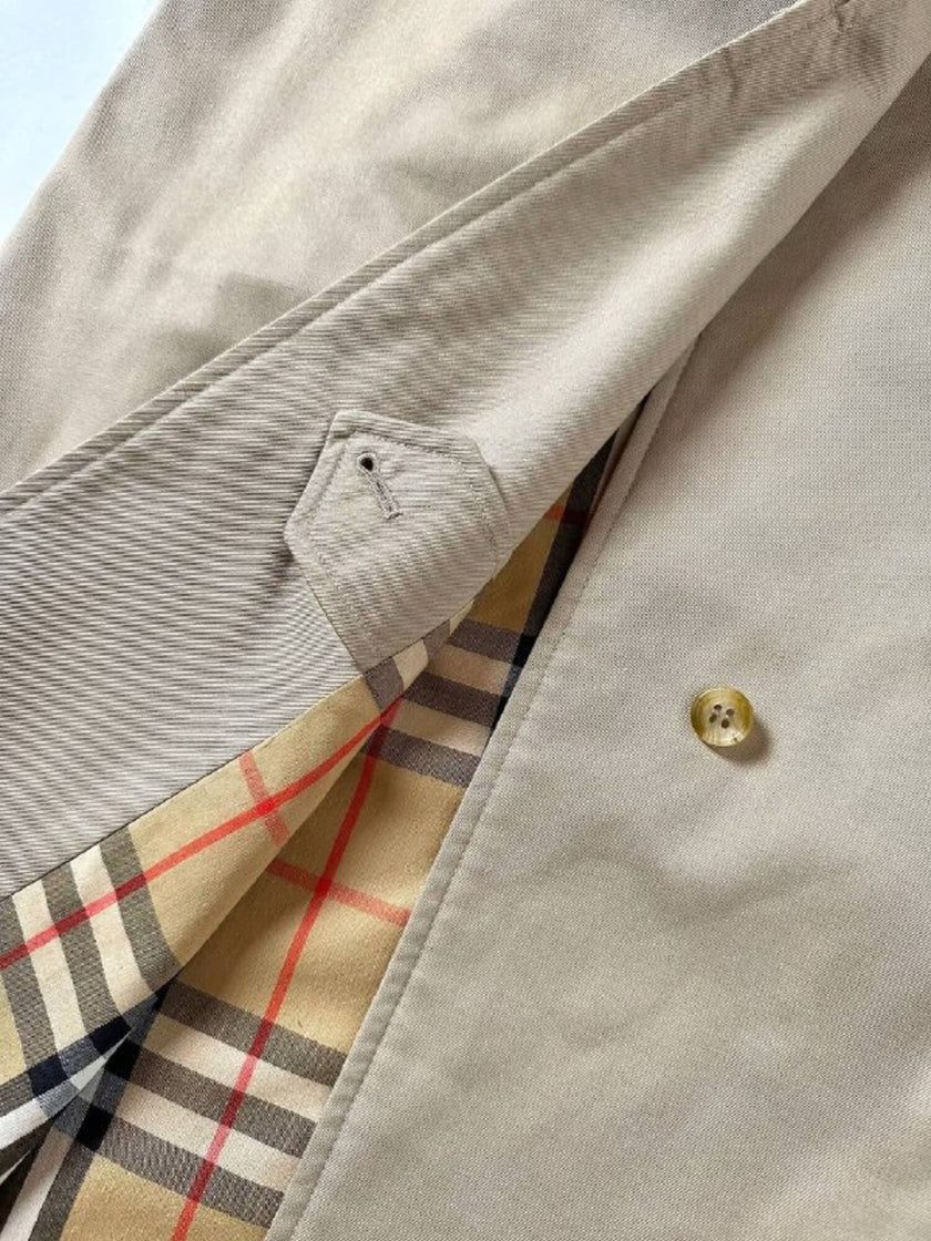 Trench vintage Burberry’s in gabardine beige