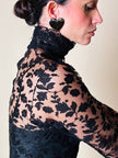 Maxi clip dorate a forma di cuore “Moschino”