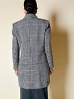 Blazer doppiopetto in lana principe di Galles “Yves Saint Laurent”