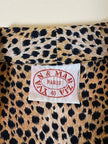 Chemisier leopardato in pura seta “Yvan & Marzia”
