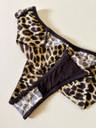 Perizoma leopardato a vita alta “Christian Dior”