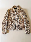 Giacca in cavallino leopardato “Iceberg”